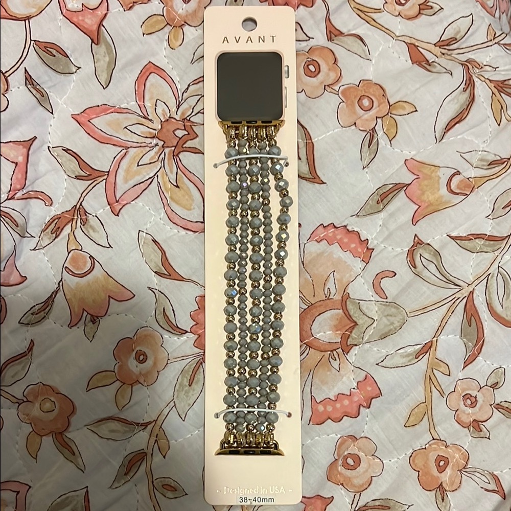 Avanti Beaded Smartwatch Strap